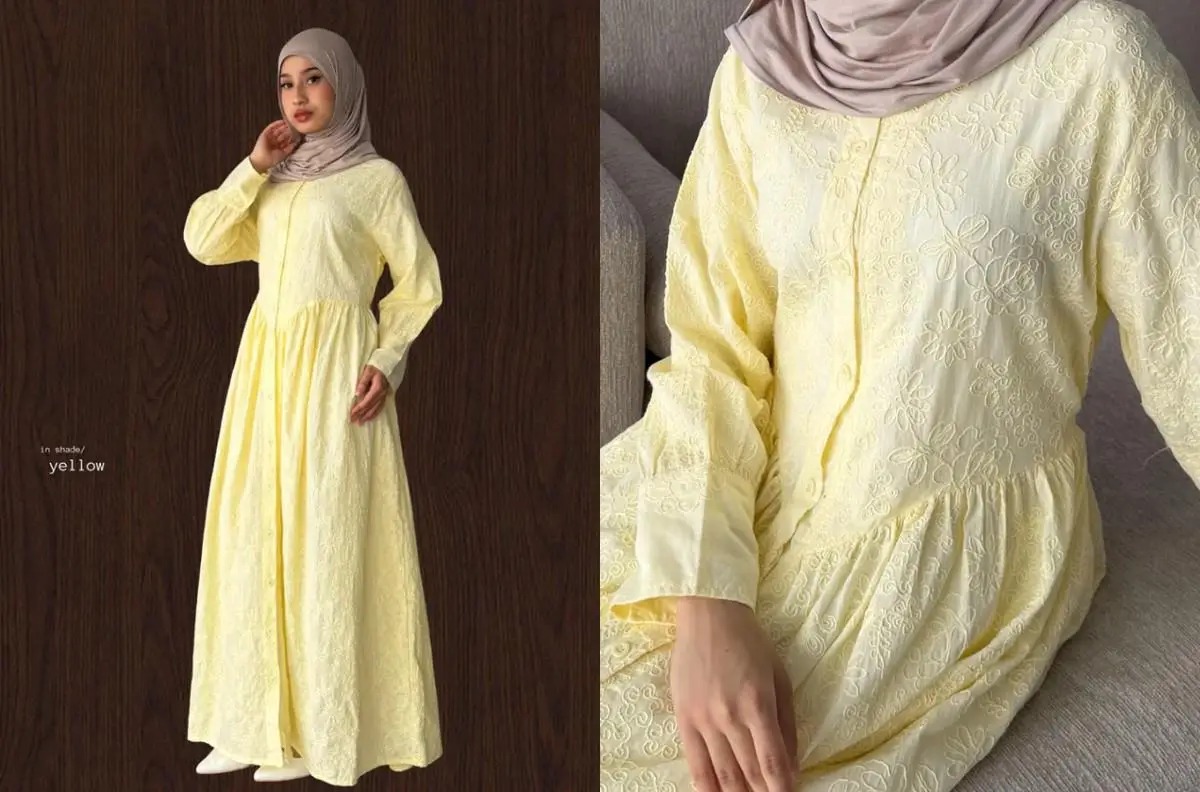 Sage Green Tersingkir, Tren Baju Lebaran 2026 Butter Yellow Laris Manis Diserbu Pembeli