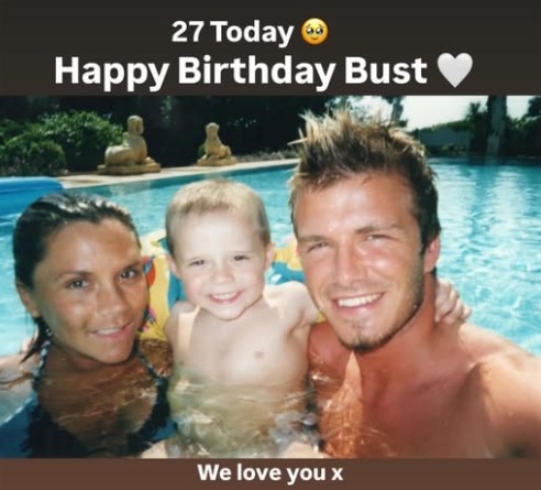 Meski Dikabarkan Tak Akur, David Beckham Tetap Rayakan Ulang Tahun Brooklyn Beckham ke-27