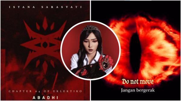 Isyana Sarasvati Dituduh Gabung Sekte Satanik Usai Visual Mata Satu, Ini Klarifikasinya