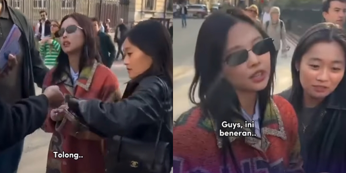 Dikerumuni Fans Saat di Paris, Jennie BLACKPINK Risih Hingga Umbar Muka Kesal