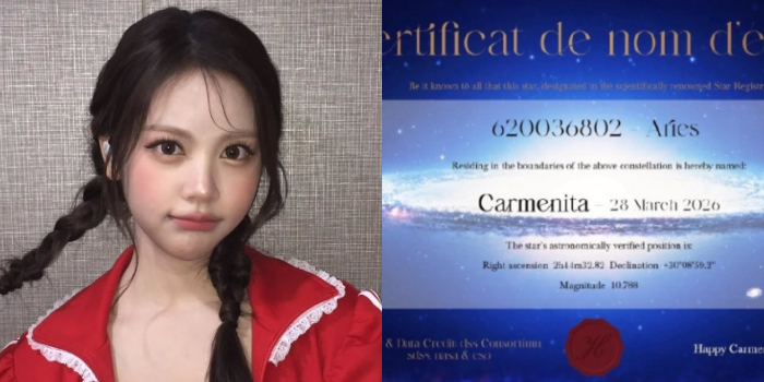 Pengen Punya Nama Bintang Kaya Carmen H2H? Segini Biayanya!