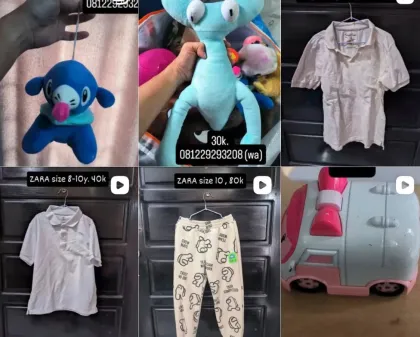 Viral Artis Jual Barang Preloved hingga Celana Dalam Anak dan Handuk Bekas, Warganet Heboh