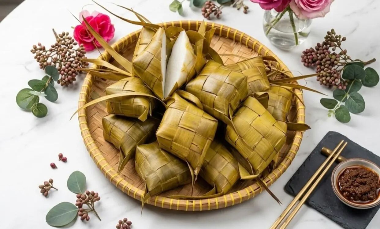 Mudah dan Cepat, Begini 7 Langkah Membuat Anyaman Ketupat Sendiri