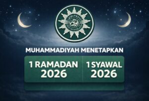 Tok! Muhammadiyah Tetapkan 1 Syawal 1447 H Jatuh pada 20 Maret 2026