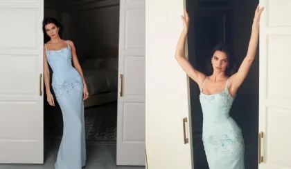 Kendall Jenner Tampil Memukau, Gaun Birunya Simpan Makna Tersembunyi