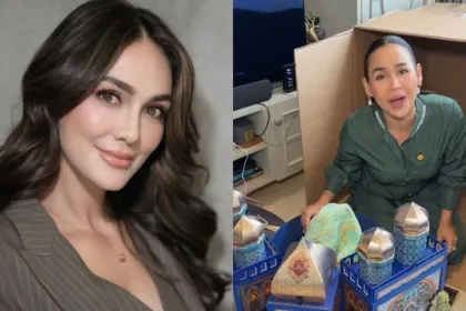 Hampers Sultan dari Luna Maya Bikin Melaney Ricardo Syok: Bentuk Masjid Mewah, Isinya Super Gemes!