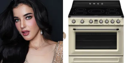 Dapur Sultan! Kompor SMEG Ratusan Juta di Rumah Tasya Farasya Viral Saat Lebaran