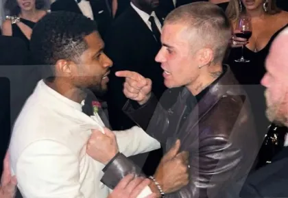 Usher dan Justin Bieber Bersitegang di After-Party Oscar 2026, Apa Penyebabnya?
