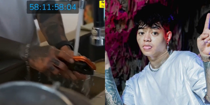 Viral di X! Reza Arap Nekat Cuci iPhone 17 Pakai Air dan Sabun, Warganet: Emang Seaman Itu?