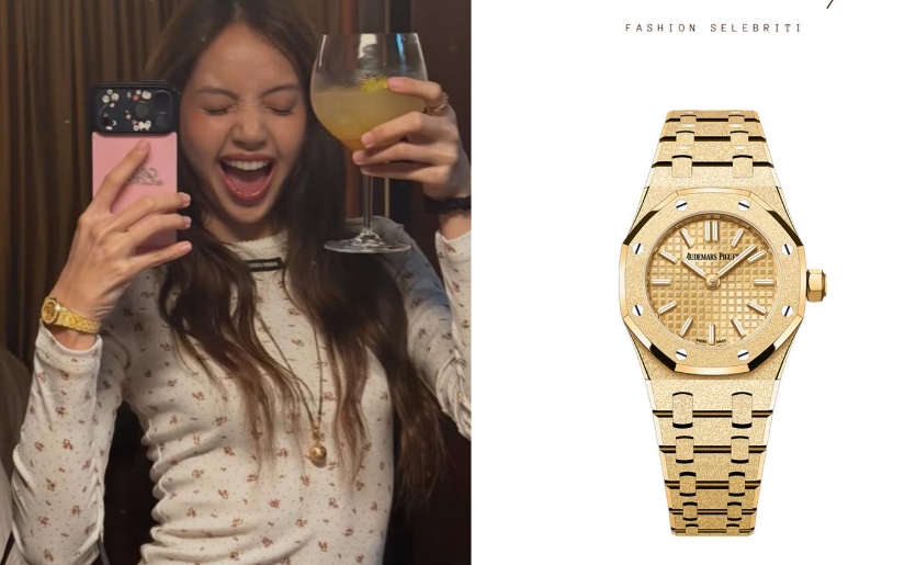 Tampil Berkelas, Lisa BLACKPINK Terciduk Kenakan Jam Tangan Audemars Piguet Rp698 Juta