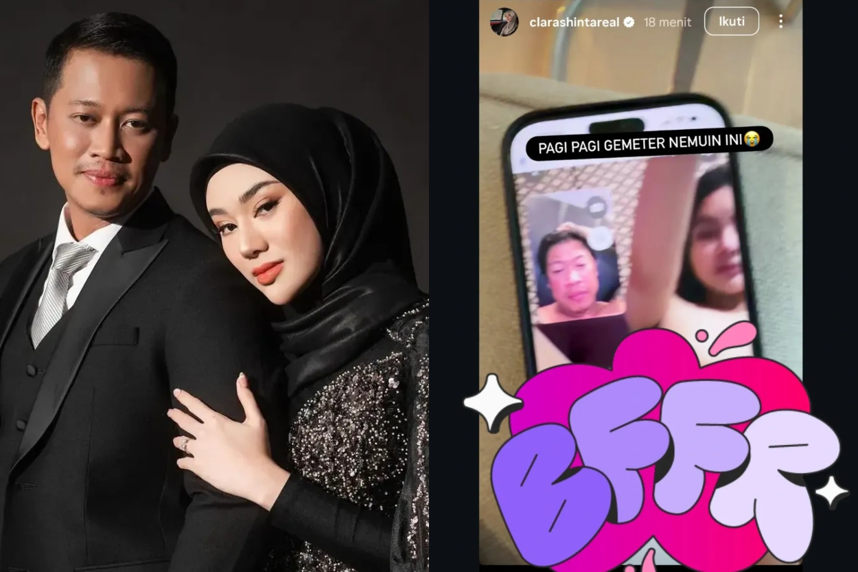 2 Drama Panas Pernikahan Clara Shinta, Nyaris Cerai Karena Drama China hingga Dugaan VCS Suami!