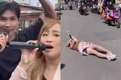 Demi Cuan Fantastis! Pinkan Mambo Nekat Live di Pinggir Jalan, Raup Puluhan Juta dari TikTok