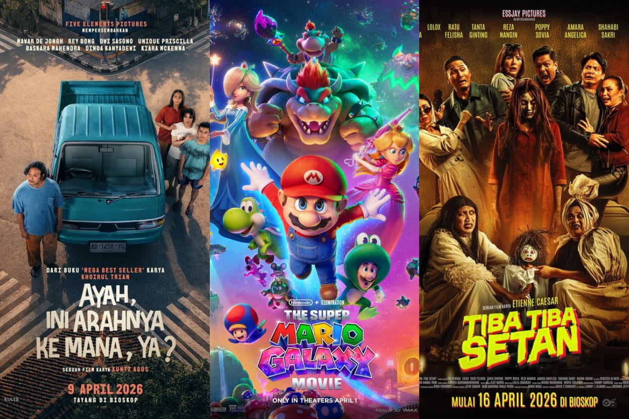 17 Film Bioskop Terbaru April 2026: Dari Horor Lokal yang Bikin Merinding hingga Hollywood Spektakuler