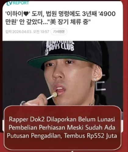 Dok2 Diduga Belum Lunasi Utang Perhiasan, Netizen Minta Lee Hi 'Sadar'
