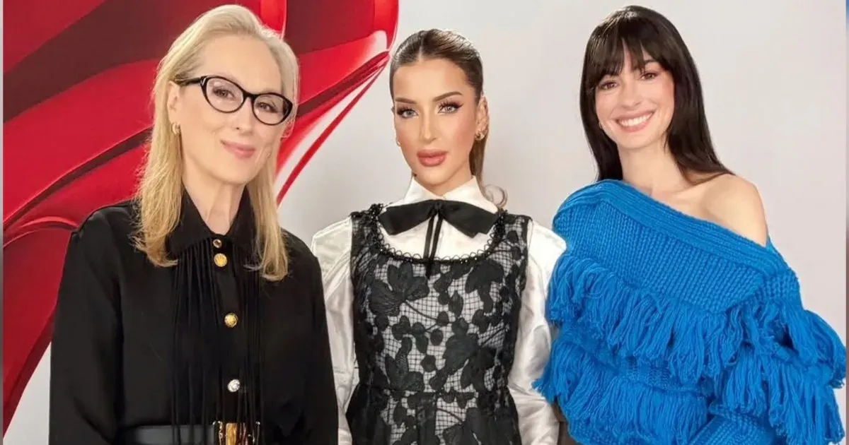 Momen Haru Tasya Farasya Wawancarai Meryl Streep dan Anne Hathaway, Berakhir Nangis Bombay