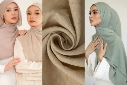 5 Bahan Hijab Paling Adem Cocok di Cuaca Panas, Anti Gerah Seharian!