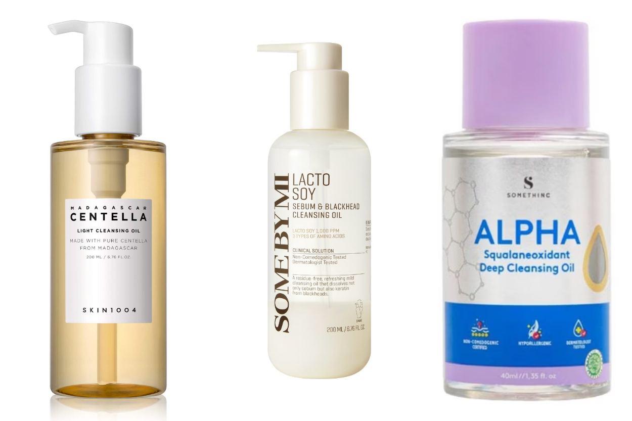 7 Rekomendasi Cleansing Oil untuk Kulit Sensitif dengan Formula Paling Lembut, Anti Perih dan Kemerahan!