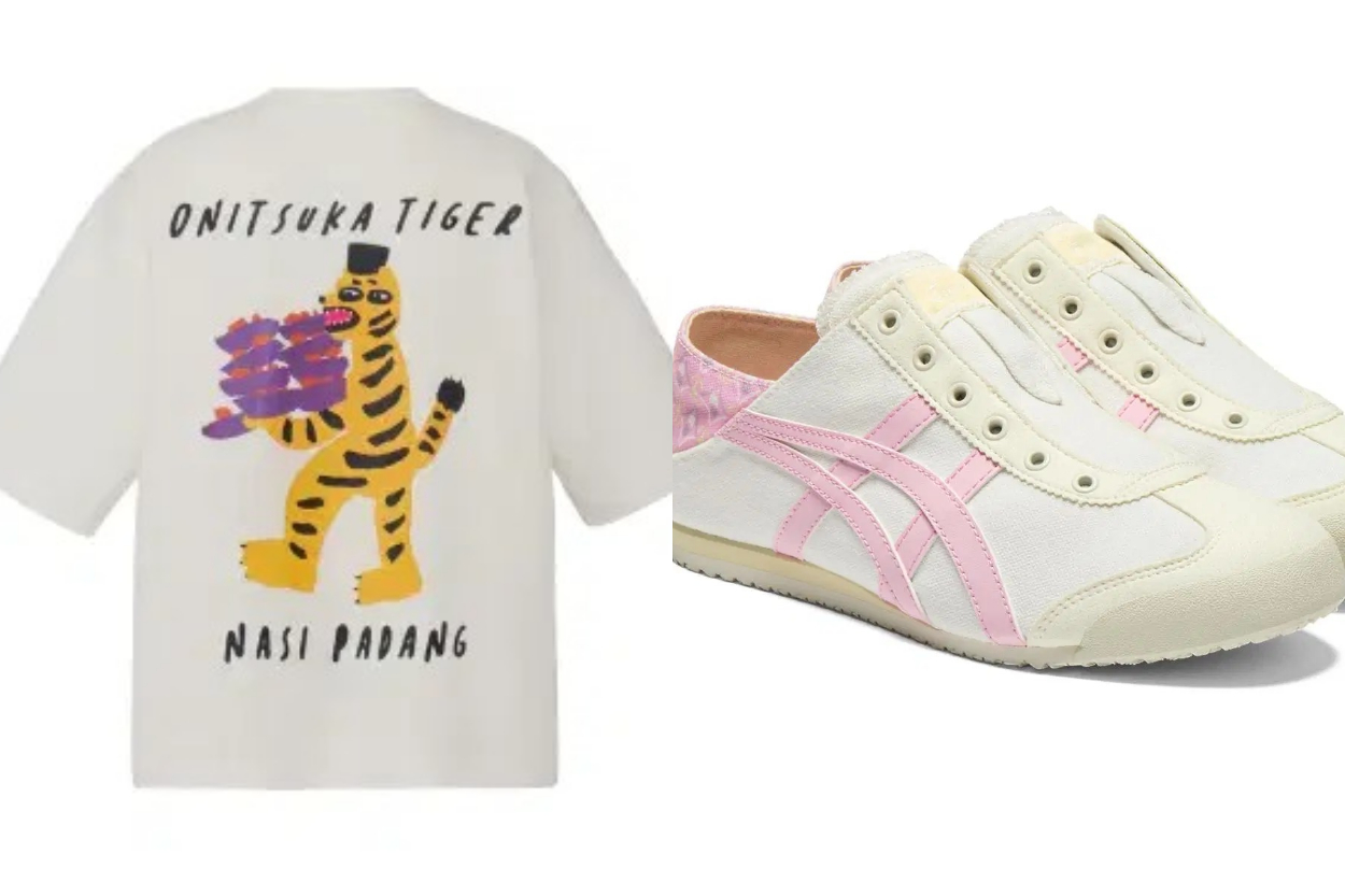 Onitsuka Tiger Rilis Kaos Nasi Padang dan Sneakers Batik, Bukti Budaya Indonesia Makin Mendunia