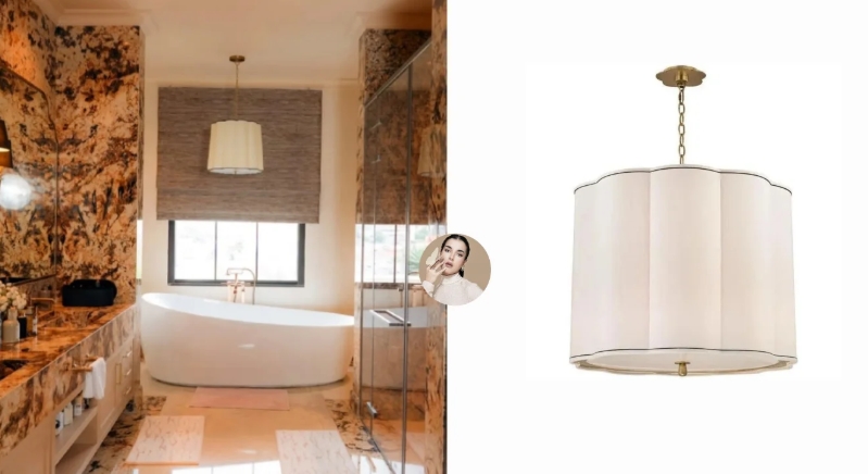 Tak Hanya Bathtub Rp315 Juta, Lampu Kamar Mandi Tasya Farasya Tembus Puluhan Juta