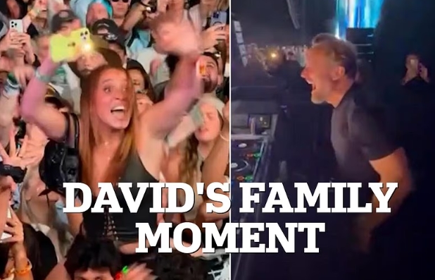 Manggung di Coachella, David Guetta Kaget Lihat Putrinya Nyempil di Tengah Crowd