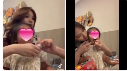 Aksi Jule Picu Perdebatan, Ini Bahaya Memakaikan Lipstik Orang Dewasa pada Anak Kecil