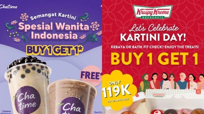 Deretan Promo Spesial Hari Kartini 2026, dari Makanan Berat hingga Dessert