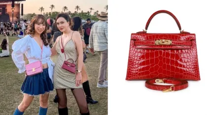 Nonton Coachella, Shandy Aulia Tenteng Tas Hermes Rp1,5 M