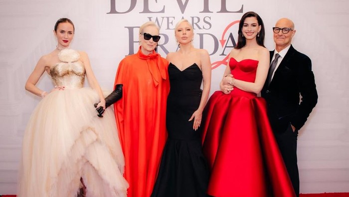 Duel Para Diva di Premiere The Devil Wears Prada 2, Auto Jadi Ajang Fashion Show