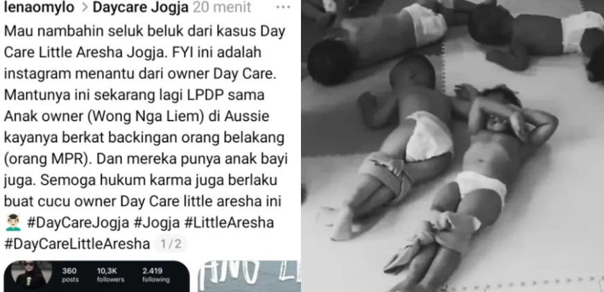 Skandal Daycare Little Aresha Makin Panas! 103 Anak Jadi Korban, Keluarga Owner Diduga Lagi Kuliah LPDP di Aussie?