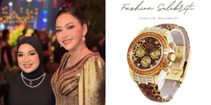 Maia Estianty  Tampil Glamor dengan Rolex Leopard Seharga Rp2,1 Miliar, Netizen: Jam Tangan atau Rumah?