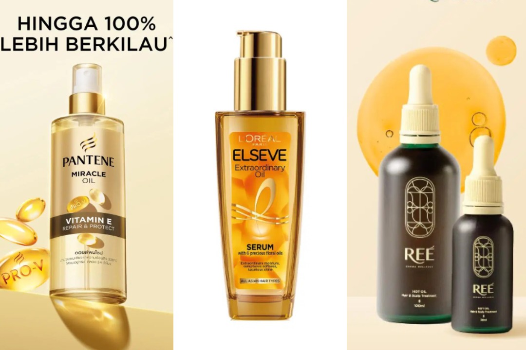 7 Hair Oil untuk Rambut Kering dan Bercabang, Sakti Bikin Rambut Halus dan Instan Berkilau!