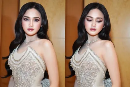 Detail Look Glamor Syifa Hadju saat Resepsi Pernikahan yang Bikin Terpukau