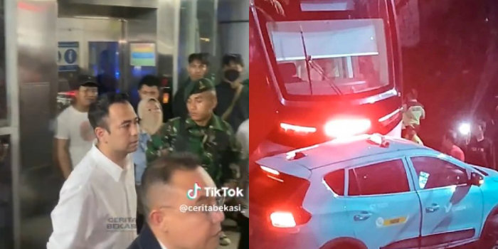 Gerak Cepat Raffi Ahmad Datangi TKP Kecelakaan Kereta Bekasi Timur, Warganet Terpecah