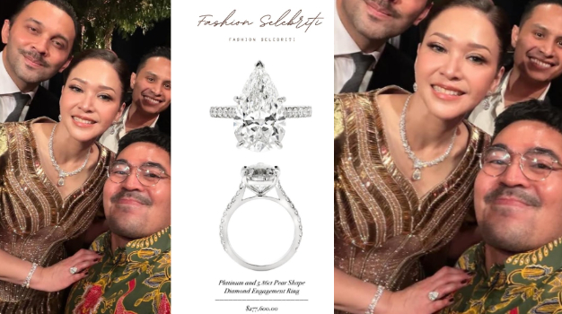 Curi Spotlight, Maia Estianty Kenakan Cincin Berlian Hampir Rp5 Miliar di Resepsi El Rumi dan Syifa Hadju