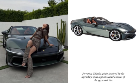 Sukses Jadi Idol Global, Lisa BLACKPINK Pamer Ferrari Limited Edition Rp22 M