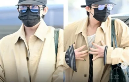 Gaya Nyeleneh G Dragon di Bandara Tuai Atensi, Pakai Piyama Harga Puluhan Juta Hingga Anting Hello Kitty