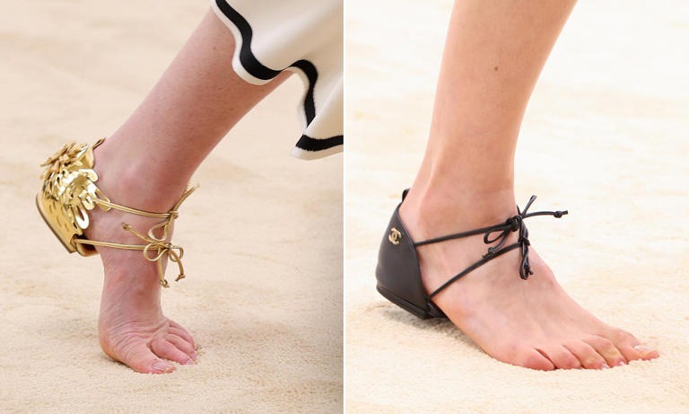 Sandal 'Hanya Tumit' Chanel: Tren Alas Kaki Unik yang Mengguncang Panggung Cruise 2026/2027