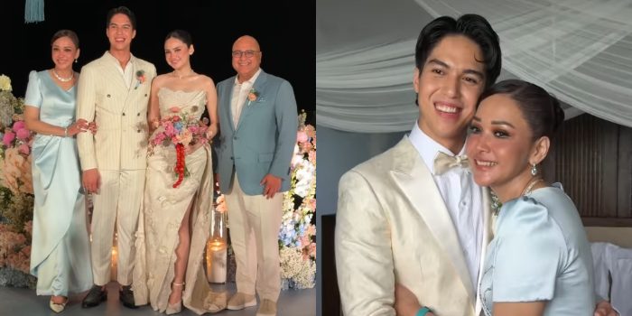 Jet Pribadi Hingga Outfit Serasi! Maia Estianty dan Irwan Mussry Curi Perhatian di Resepsi El Rumi–Syifa Hadju