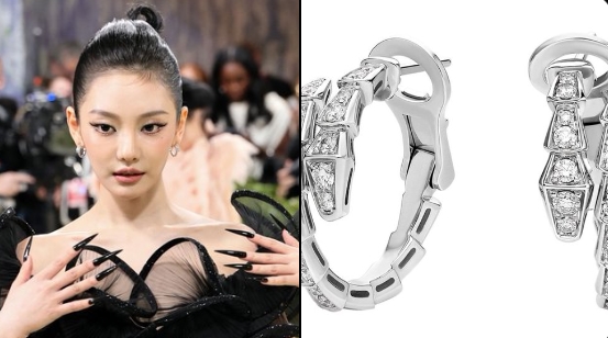 Tampil Menawan di Met Gala 2026, Ningning aespa Diduga Kenakan Anting Bvlgari Rp330 M