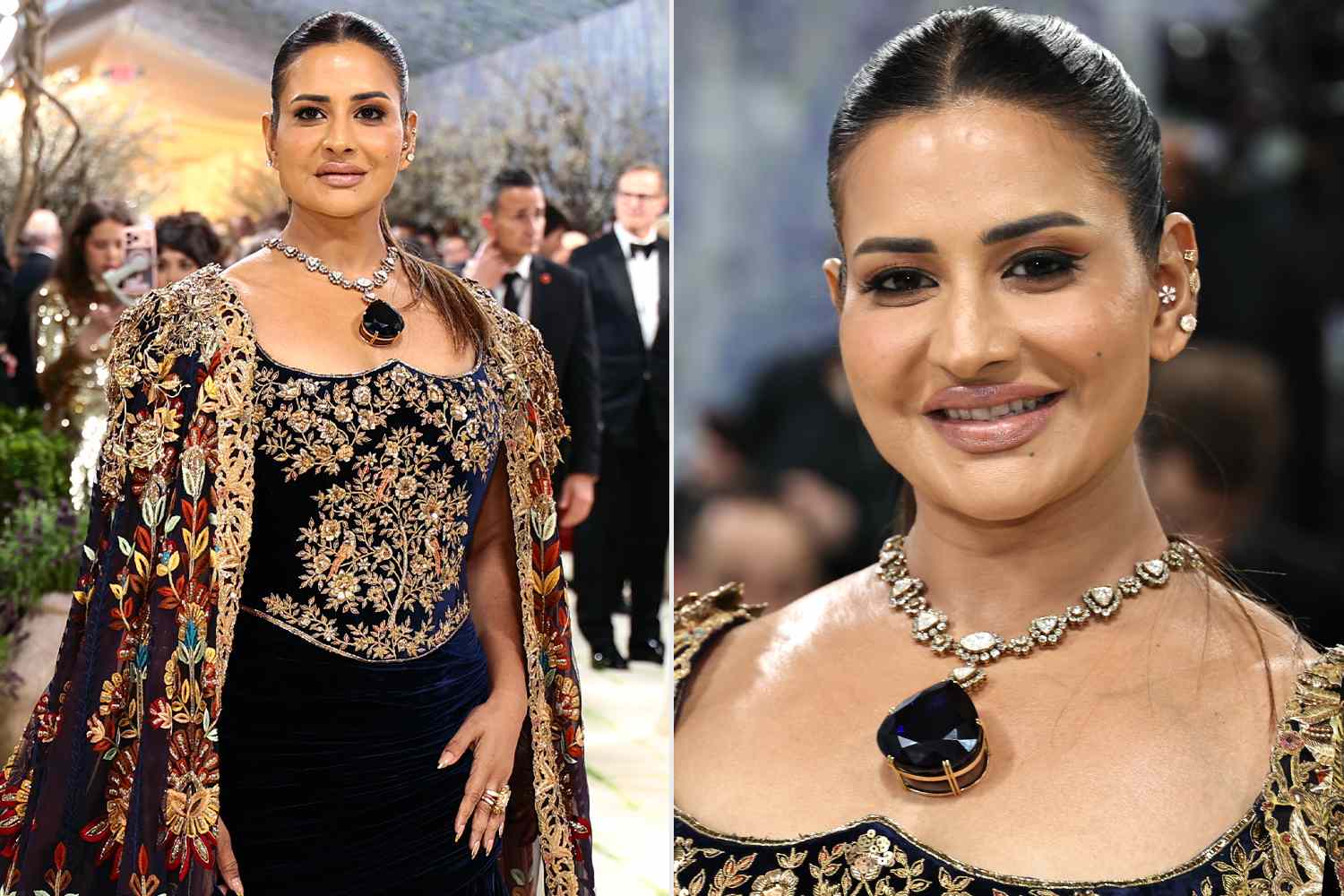 Konglomerat Sudha Reddy Tampil Paripurna di Met Gala 2026, Kenakan Kalung Bersejarah Rp260 M