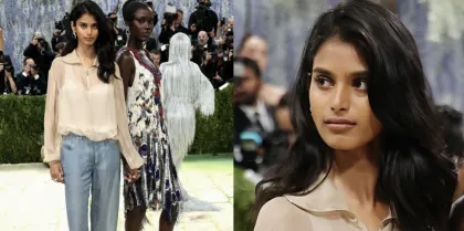 Model India Bhavitha Mandava Tuai Kritik usai Tampil dengan 'Jeans' di Met Gala 2026