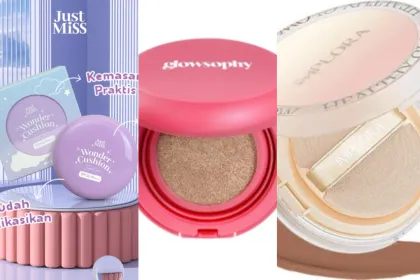 5 Cushion Rp50 Ribuan untuk Cuaca Panas, Anti Luntur Seharian Bikin Muka Auto Glowing!