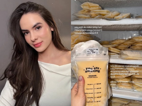 Heboh ASI Steffi Zamora Berwarna Oranye Kecoklatan, Ternyata Ini Penyebabnya!