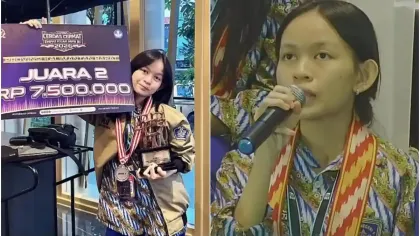 Sosok Josepha Alexandra, Siswi Berprestasi Juara LCC Nasional yang Viral di Media Sosial