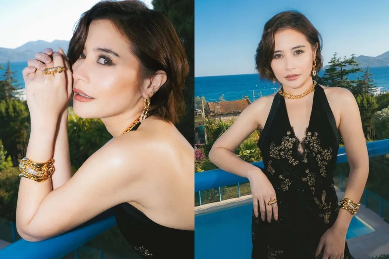 Prilly Latuconsina Bak Putri Kerajaan di Cannes 2026, Gaun Karya Liliana Lim Tuai Pujian