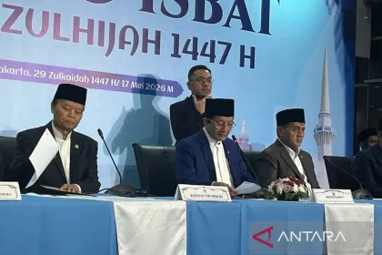 Hasil Sidang Isbat 1 Zulhijah 1447 H: Idul Adha pada 27 Mei 2026