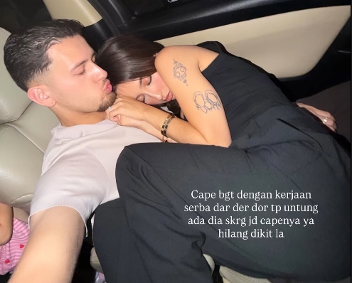 Jennifer Coppen Makin Lengket Jelang Nikah, Foto Manja di Pangkuan Justin Hubner Jadi Sorotan