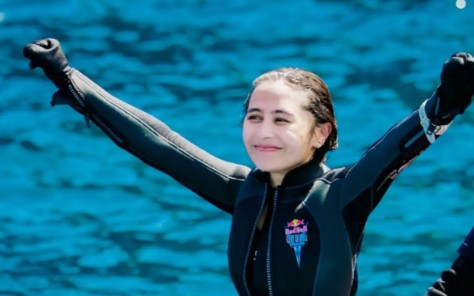Prilly Latuconsina Jadi Rescue Indonesia Pertama di Red Bull Cliff Diving World Series