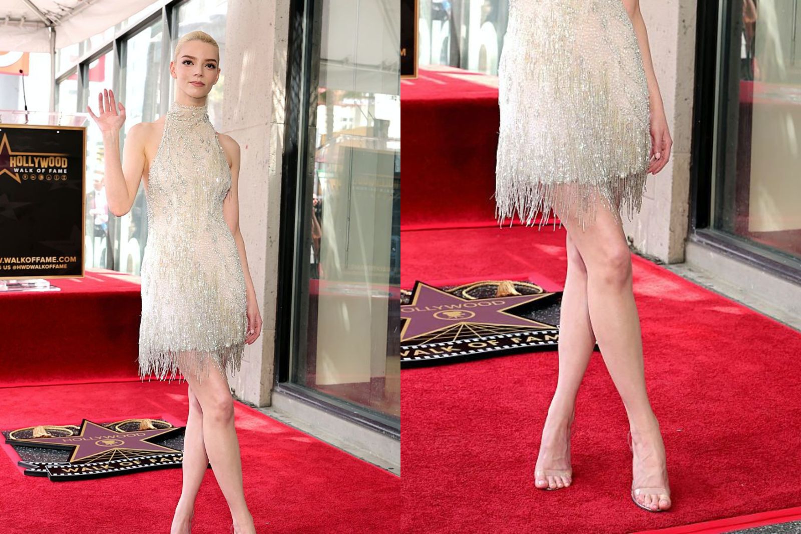 Anya Taylor Joy Tampil dengan Sandal Transparan, Tren 'Naked Shoes' Makin Populer di Dunia Fashion