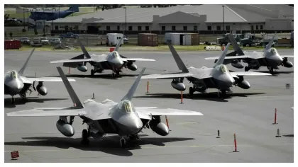Mau Perang Lagi? AS Tempatkan Jet Tempur F-22 dan Pesawat Pengisi Bahan Bakar di Israel Secara Besar-besaran